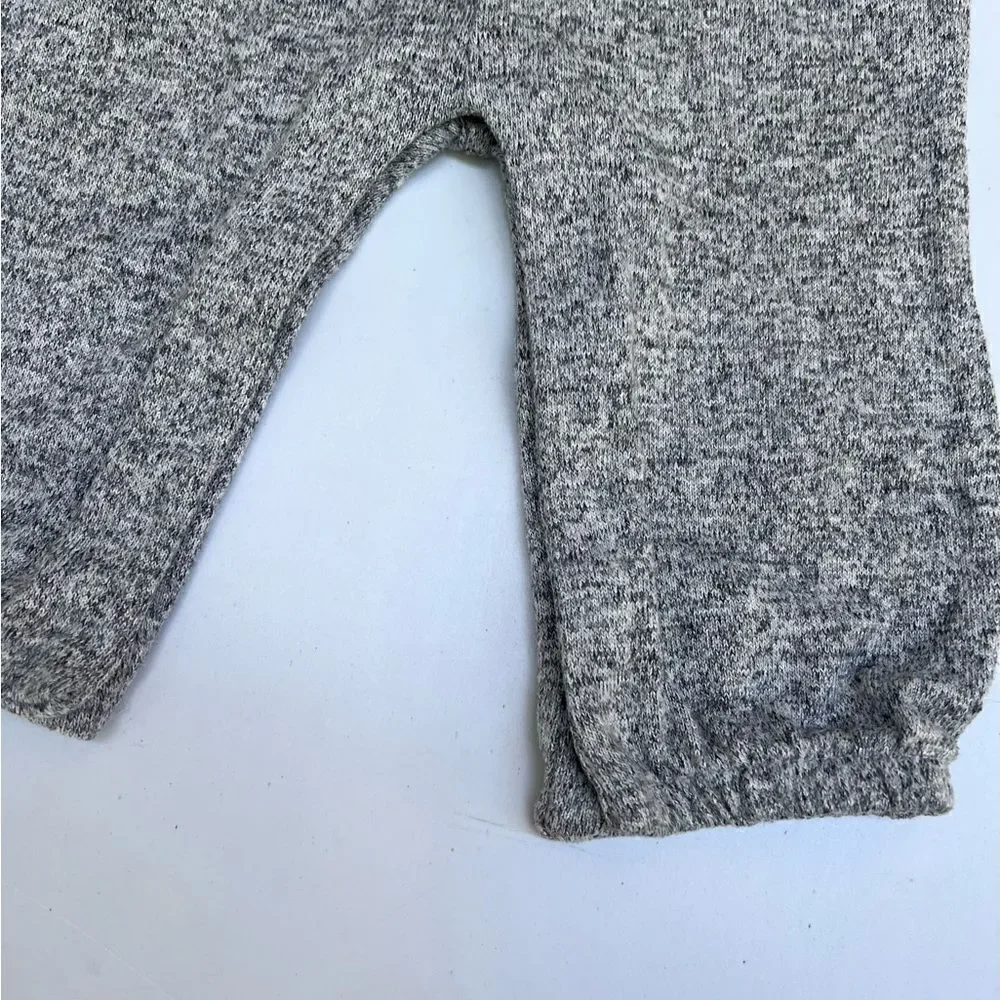Old Navy Toddler Girl Gray Jumpsuit Months Bottom Snap Buttons 6-12 months